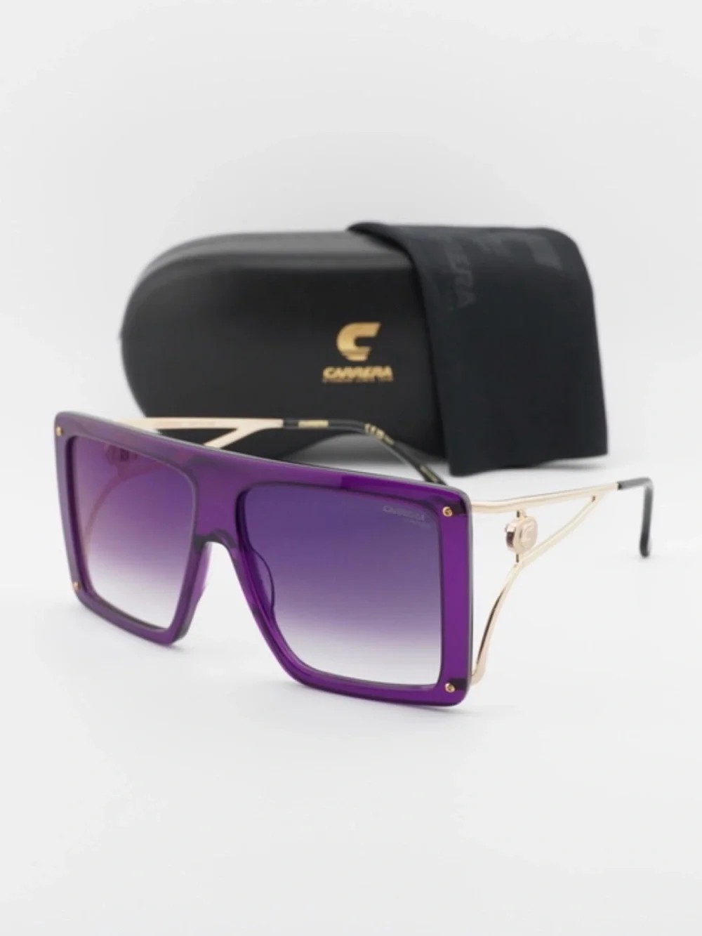 New Carrera CAUNICA/SE 0B3VKM Purple Frame Sunglasses Authentic